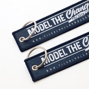 Porte-clés personnalisé imprimé avec message motivant pour les cadeaux de collectes de fonds et de promotion communautaire - Product Image 2