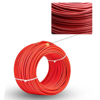 Cables flexibles con clasificación PVCFire, bomba de agua solar con cable de tierra doble, instalación de puesta a tierra de CC, proveedor de Etiopía