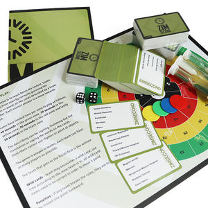 Completo personalizzato stampato colorato carta di plastica Card gioco <span class=keywords><strong>da</strong></span> <span class=keywords><strong>tavolo</strong></span> Set <span class=keywords><strong>per</strong></span> adulti con accessori di cartone e gioco - Product Image 4