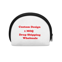 Porte-monnaie minimaliste personnalisé pour femme, motif Ohia Lehua, imprimé à la demande, style hawaïen, mini sac de rangement pour pièces de monnaie