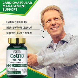 Qualità Premium coenzima Q10 integratore per la salute del cuore e la fertilità 10 mg vitamina CoQ10 - Product Image 2