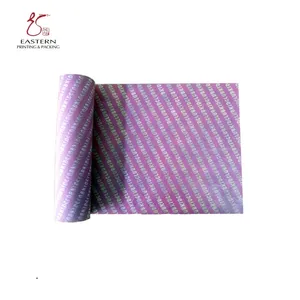 17gsm 28gsm 33gsm papel de seda blanco con logo púrpura