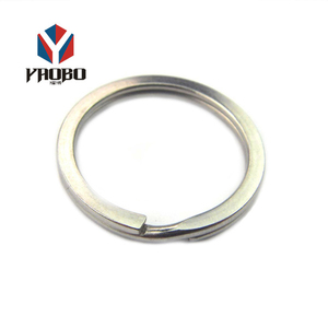 Vari Stili Piatto Portachiavi Portachiavi Split Con La Catena Pianura All'ingrosso Anello Chiave Per La Vita Quotidiana - Product Image 6