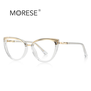 <span class=keywords><strong>Gafas</strong></span> <span class=keywords><strong>de</strong></span> Prescripción MORESE Tr90 para <span class=keywords><strong>Mujer</strong></span>, Modelo 2221, Montura <span class=keywords><strong>de</strong></span> Ojo <span class=keywords><strong>de</strong></span> Gato, Cómodas y Elegantes - Product Image 5