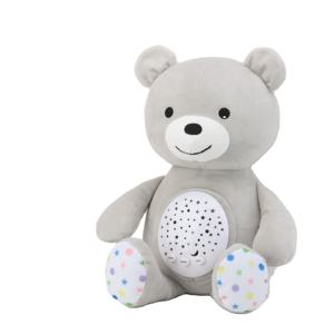 Ours électrique en peluche lavable avec projecteur ciel étoilé, jouet en peluche apaisant, lavable, avec <span class=keywords><strong>veilleuse</strong></span>, pour noël 35CM - Product Image 4