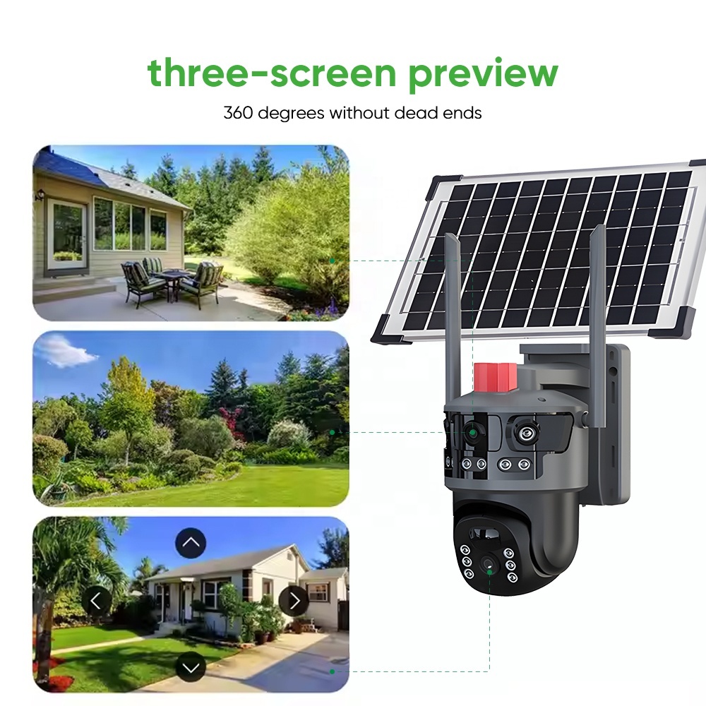 Wireless Security Camera System Solar 600 W Wifi 4G Indoor Solar Camera With 2 LENS · image 5