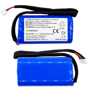 Batterie Li-ion stable 7,2 V de remplacement pour enceinte Bluetooth <span class=keywords><strong>Marshall</strong></span> KILBURN II avec protection contre les surcharges 5200 mAh - Product Image 1