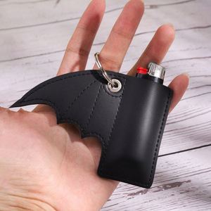 Bat <b>Lighter</b> Case Holder Standard Size <b>Lighters</b> Sleeve Anti-Scratch <b>Lighter</b> Pouch with Keychain - Product Image 1