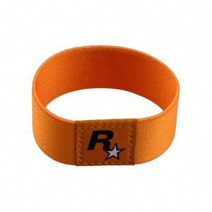 Bracelet NFC RFID personnalisé orange pour hommes et femmes, bracelet de sport, bracelet élastique - Product Image 3