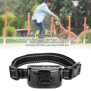 Kalung Pelatihan Anjing Elektronik Anti Menggonggong Kontrol Baterai Getaran Ultrasonik Hentikan Menggonggong Pelatihan Kalung Hot <span class=keywords><strong>Dog</strong></span> - Product Image 2