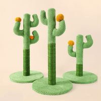 Corde en sisal naturel durable en forme de cactus grattoir à chat cadre d'escalade corde en coton arbre à gratter pour chat