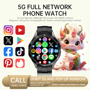 Küresel avrupa amerika Android IOS Q83 Amoled ekran GPS akıllı saat 64G depolama HD kamera 4G 5G SIM kart WIFI sağlık monitör - Product Image 2