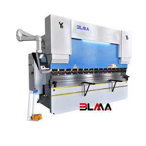 Presse plieuse hydraulique BLMA WE67K 200T3200 CNC, presse plieuse pour le traitement des métaux avec <span class=keywords><strong>programme</strong></span> Delem DA53TX 2D, 4+1 axes - Product Image 1