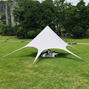 Toldo para Exteriores, para Acampar, para Grandes Campamentos, Protección Solar, Sanfeng Wanzhongshan, Forma de Mariposa, Tela de Poliéster Impermeable - Product Image 2