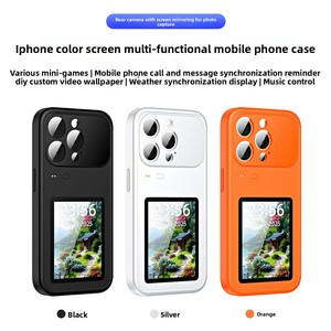 เคสโทรศัพท์ RK-Y40H รุ่นใหม่ พร้อม AI อัจฉริยะ รองรับ NFC สำหรับ <span class=keywords><strong>iPhone</strong></span> 17 16 15 <span class=keywords><strong>14</strong></span> <span class=keywords><strong>Pro</strong></span> <span class=keywords><strong>Max</strong></span> หน้าจอสี - Product Image 3
