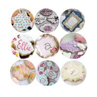 Ensemble de découpoirs à biscuits en acier inoxydable avec cadre en plaque, plaque carrée, plaque ovale fantaisie, plaque rectangulaire, cadre, découpoir et moule à fondant