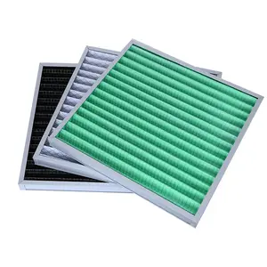 Manufacturer's direct sales of pleated pre air filter mother frame main filter
