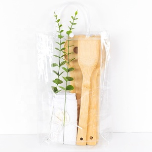 竹制高品质 30 厘米烹饪用具套装不粘锅厨房锅铲环保环保乔迁节母亲节礼物 SOLEHOME <span class=keywords><strong>BAMBOO</strong></span> - Product Image 5