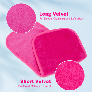 <span class=keywords><strong>Bandeau</strong></span> de lavage facial en flanelle réutilisable personnalisé pour salon de beauté, gant de maquillage, tampon démaquillant, ensemble de serviettes pour le soin de la tête - Product Image 6