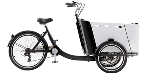 Bicicleta Eléctrica Familiar de Carga de 4 Plazas para Niños, Triciclo para Adultos con Pedales para Transporte y Compras - Product Image 6