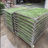 Four de séchage en acier inoxydable grande capacité pour fruits, légumes, épices, fruits de mer, ligne de déshydratation agricole en lots