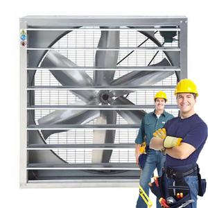 Ventilador de Extracción Hammer, Bajo Nivel de Ruido, Uso Doméstico, Industrial, para Invernadero, Flujo de Aire Horizontal - Product Image 1