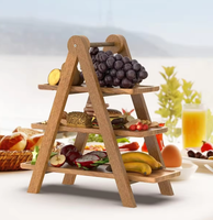 Plateau et assiette de service en bois d'acacia écologique, gravé à la main, pour mariage, fête, plateau de service pour fruits, fromage et plus encore, cadeaux