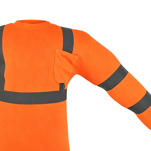 Camiseta de Seguridad Reflectante con Logotipo Personalizado, Transpirable, con Franjas Plateadas, para Topógrafos, Ingenieros y Gestión de Obras - Product Image 3