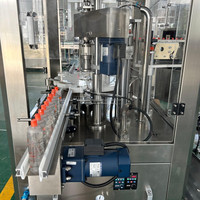 Machine automatique de remplissage et de bouchage de bouteilles de 10 à 100 ml pour nettoyants d'écran, polissoirs, pulvérisateurs, ligne de remplissage et de conditionnement de liquides