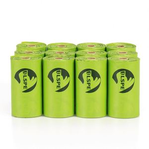 Meilleures ventes : 20 rouleaux de 300 sacs biodégradables de luxe écologiques pour déjections canines, en plastique PET, parfum fruité, pour l'élimination des excréments d'animaux - Product Image 5