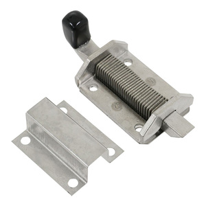 10mm Spring Loaded Shoot Slip Bolt Slide Catch Door Lock For Trailer Trucks 1pc - View #3