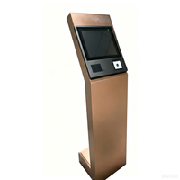 Boîtier de kiosque en acier inoxydable sur mesure, en tôle de précision, pour terminal de paiement en libre-service