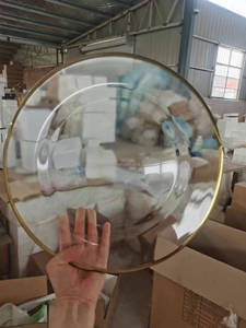 Popolare Piatto Segnaposto in <span class=keywords><strong>Vetro</strong></span> <span class=keywords><strong>Trasparente</strong></span> per Matrimoni ed Eventi - Product Image 2