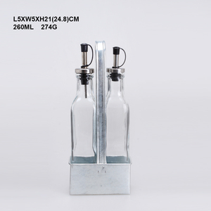 Bottiglie di vetro <span class=keywords><strong>per</strong></span> dispenser di <span class=keywords><strong>olio</strong></span> <span class=keywords><strong>d</strong></span>'<span class=keywords><strong>oliva</strong></span> personalizzate da 200ml-500ml - Product Image 1