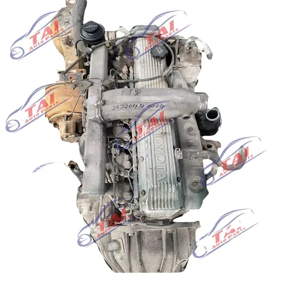 Used Original 4.2L 12V 1HZ-T Diesel Engine For Toyota Land Cruiser Series 1HZ Turbo Motor