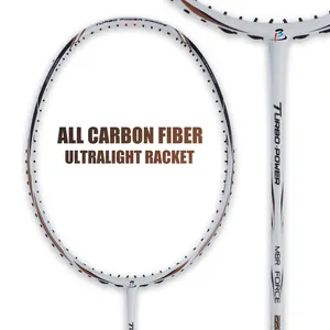 Custom Hoge Kwaliteit Koolstof Solderen Badminton Racket