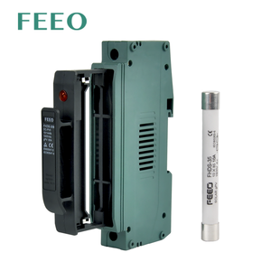 Fusible Solar <span class=keywords><strong>FHDS</strong></span> de 1500V CC, 50A, 20kA, Cerámico, con Fusible de 10x85mm, Protección IP20, Certificado IEC - Product Image 5