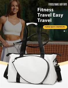 Sac de tennis et de padel pour femmes, grande capacité, design imperméable - Product Image 5
