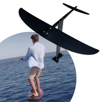 Sports nautiques de plein air surf hydroptère en fibre de carbone gy930 grande aile avant 1179sqcm surf sup board efoil windsurf kite