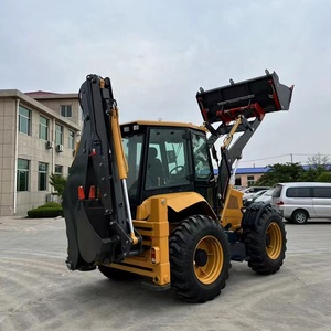 Huansheng Hs388 China Goedkope <span class=keywords><strong>Backhoe</strong></span> Loader Prijs Mijnbouw Geval 4*4 Wiellader Graafmachine Te Koop - Product Image 6