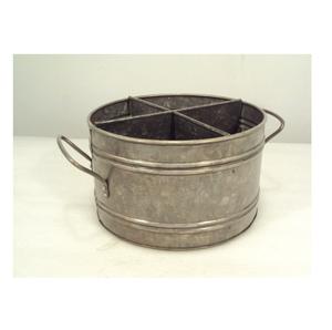 Natural Metal Galvanized <b>3</b> <b>Tier</b> <b>Cake</b> <b>Stand</b> for Table Top Decor - Product Image 6