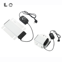 LQ Accessoires Chauffe-Plat Électrique en Alliage d'Aluminium, Chauffe-Nourriture, Kit de Service Buffet