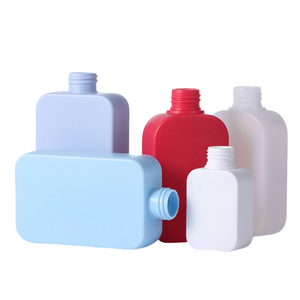 100ml 250ml 300ml 500ml Custom Square Skincare Cosmetic Packaging Containers ABS Plastic Shampoo <b>Bottles</b> <b>Dropper</b> Silk Screen - Product Image 2
