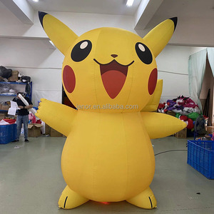 ピカチュウ　着ぐるみ　エアー　インフレータブル ピカチュウ コスチューム コスプレ エア着ぐるみ - メルカリ