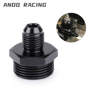 Conector automotriz AN6 a AN8 14NPT, adaptador de sistema hidráulico de aleación de aluminio negro para modificación automotriz - Product Image 5