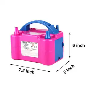 Cost wholesale of all kinds of electric balloon air pump Happiness 73005 manual air pump