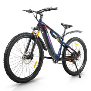 VTT électrique à suspension intégrale 250W Vakole EMT29 12s avec capteur de couple, batterie lithium-ion 691Wh 48V 14.4Ah, cross-country - Product Image 2