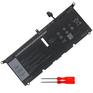 Batterie d'ordinateur portable DXGH8 pour Dell Latitude 3301 3311 <span class=keywords><strong>XPS</strong></span> 13 9305 9370 9380 7390 <span class=keywords><strong>P82G</strong></span> P113G P114G P115G 7.6V 52WH - Product Image 1
