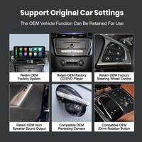 Écran de voiture QLED 12,6 pouces pour commande en gros, compatible Linux avec prise en charge de la caméra de recul pour Mercedes-Benz GLE-Class 2015-2019 NTG5.0