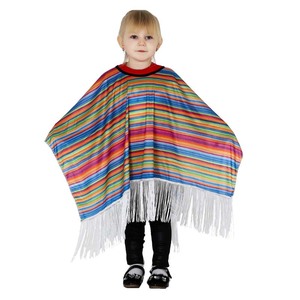 Fiesta de Carnaval Mexicana Cinco De Mayo Serape Tradicional Poncho Mexicano para Niños 2017 - Product Image 4